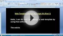 Web Template Design Part 1